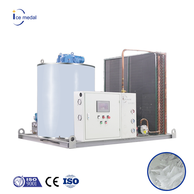 Icemedal IMF5 5 Tons Per Day Flake Ice Machine For Supermarket