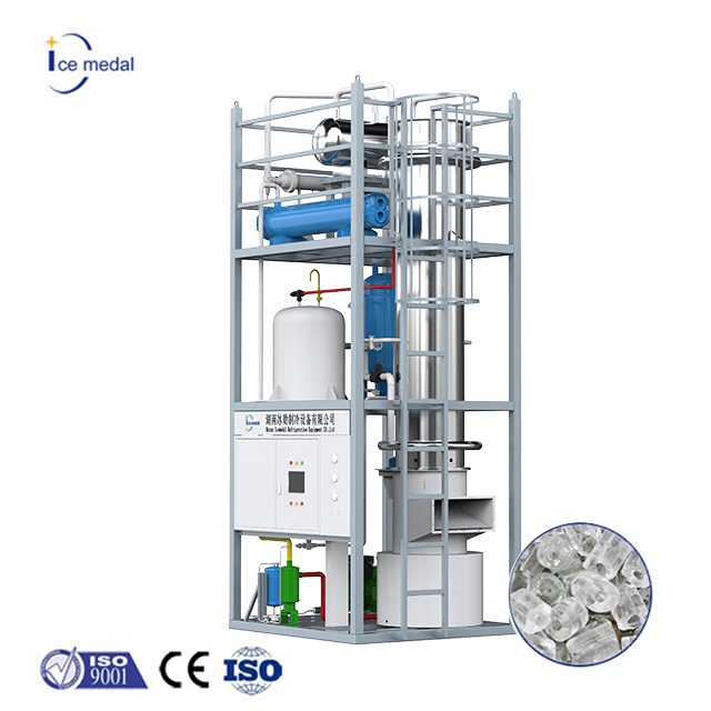 Customized Large Capacity Tube Ice Making Machine 10-30 Tons Philippines for Ice Factory