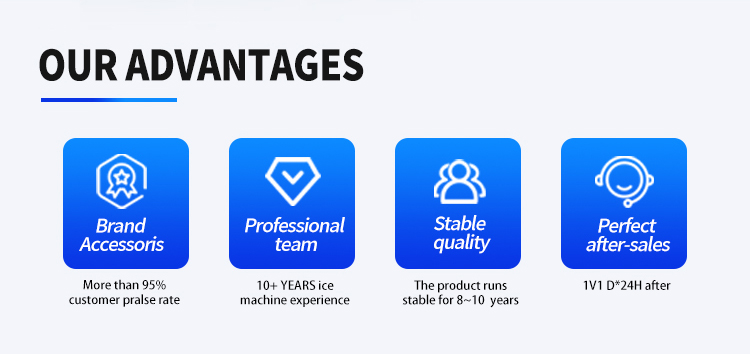 Icemedal ice cube machine advantages
