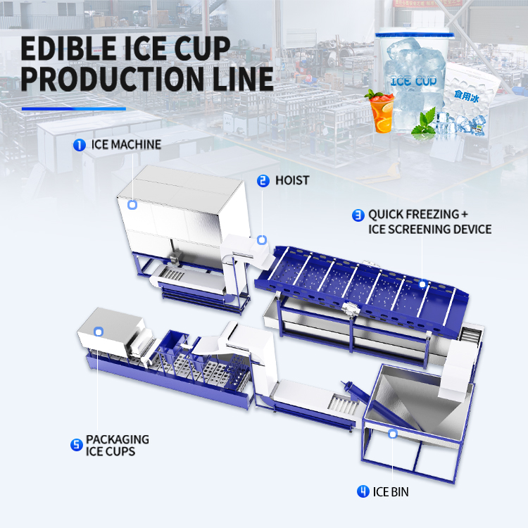 Automated Edible Ice Plant Flowchart