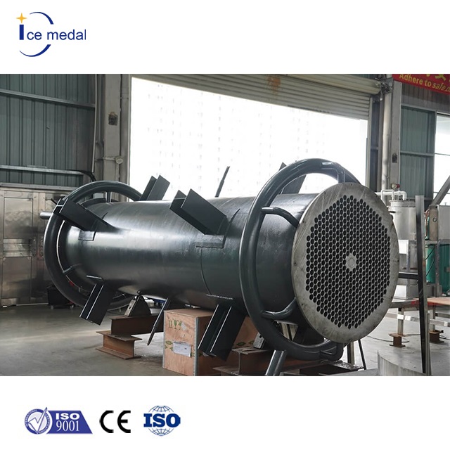 Icemedal Ammonia Type Industrial Tube Ice Making Machine 80 Tons Per Day