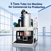 5 ton tube ice machine for commercial ice production