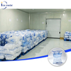  bagged edible ice stored in a hygienic cold storage room