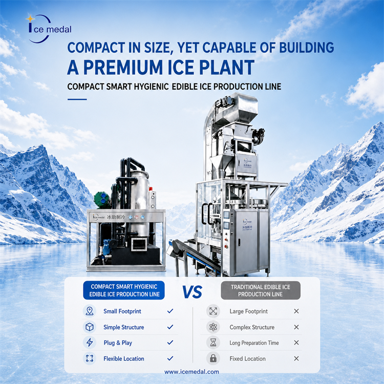 compact-vs-traditional-edible-ice-production-line-comparison