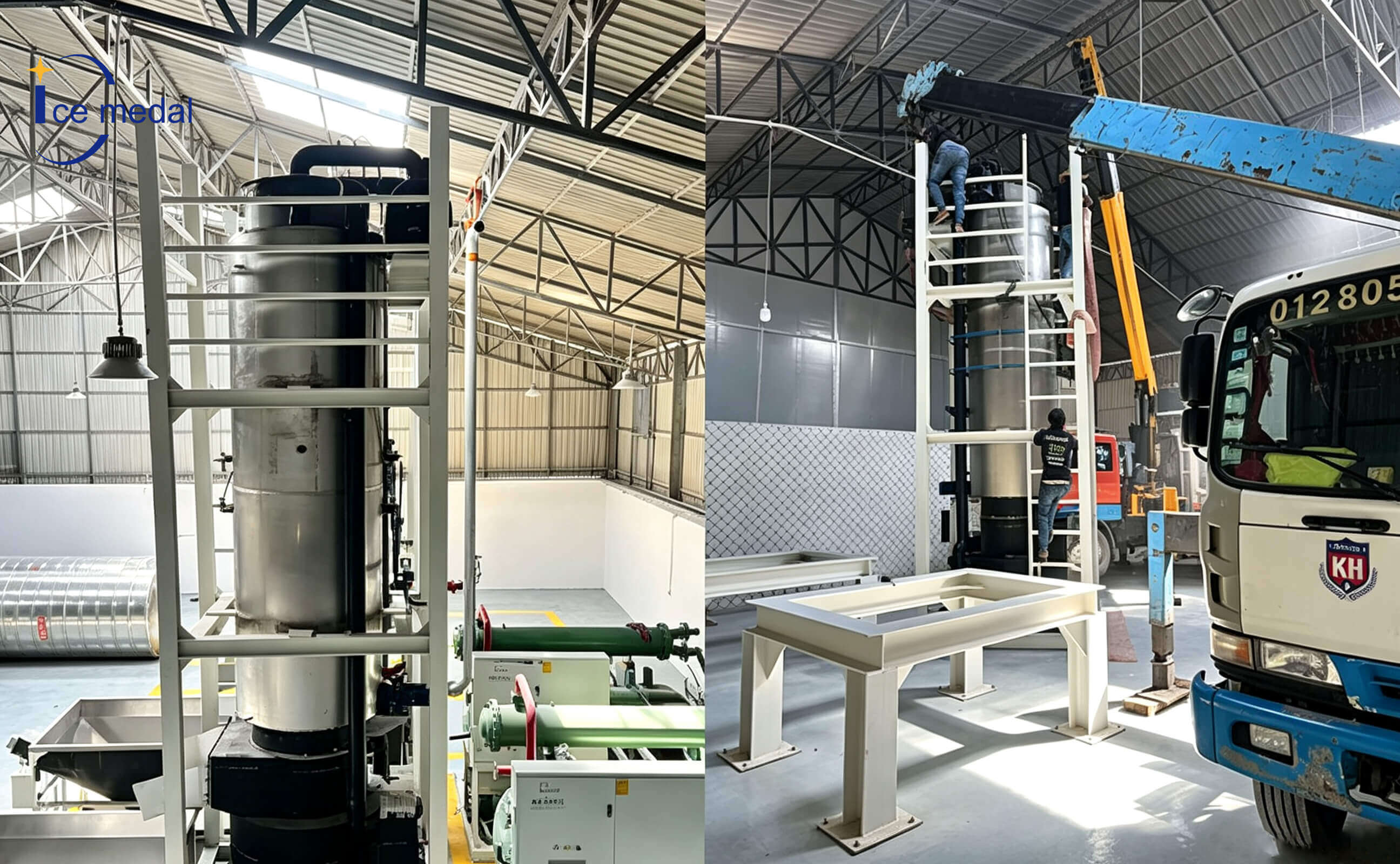 Icemedal Cambodia 60 Tons Tube Ice Factory Installation and Delivery.jpg